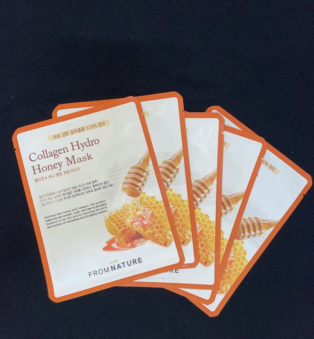 From Nature Collagen Hydro Honey Sheet Mask