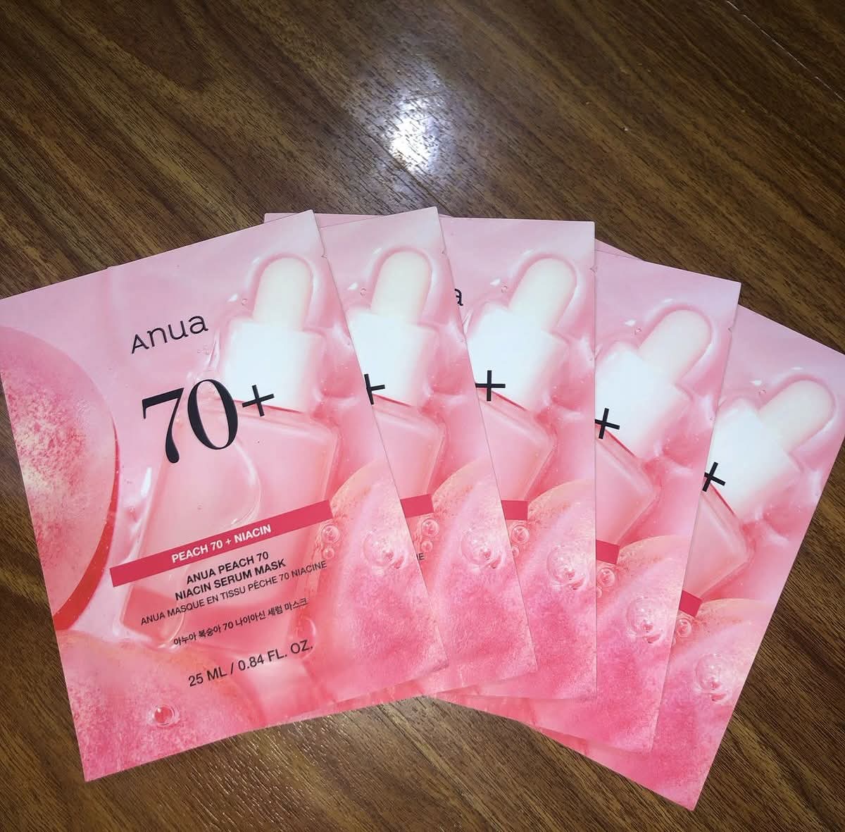 Anua Peach 70 Niacin Serum Mask
