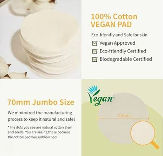 Numbuzin – No.3 Radiance Glowing Jumbo Essence 70pads