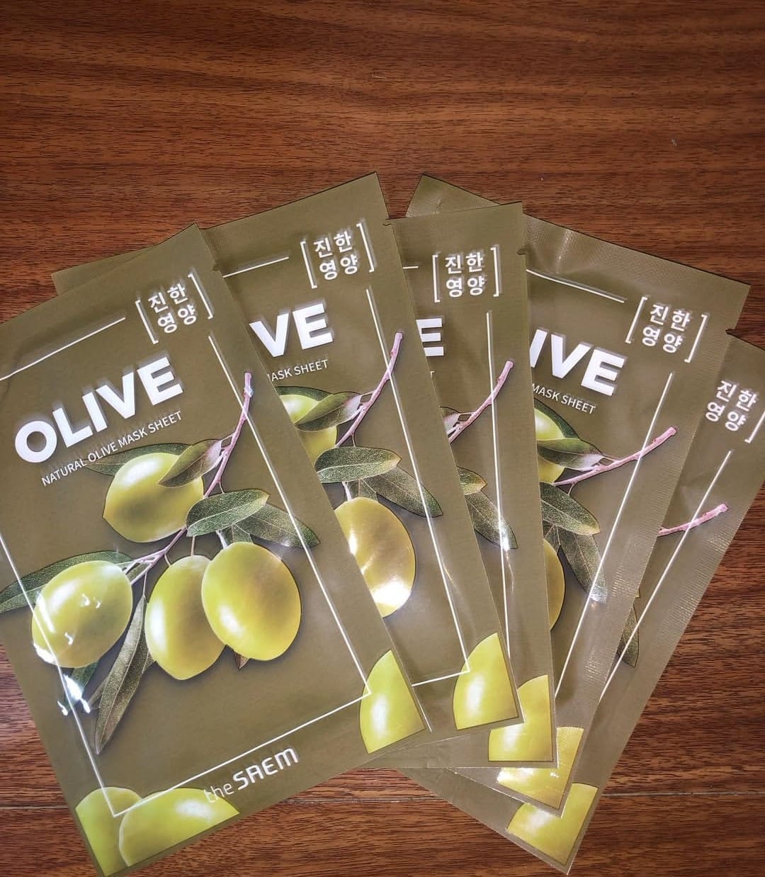 The Saem Olive Nourishing Sheet Mask