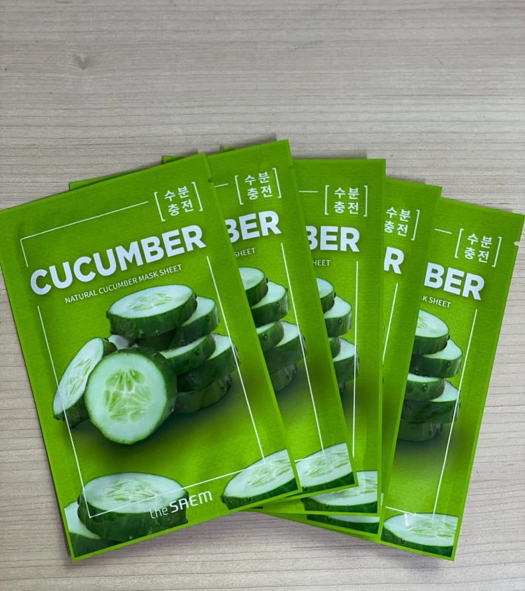 The Saem Cucumber Soothing Sheet Mask