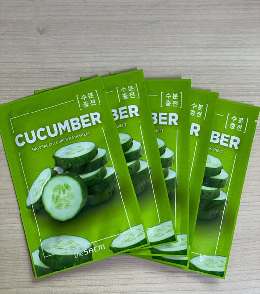 The Saem Cucumber Soothing Sheet Mask