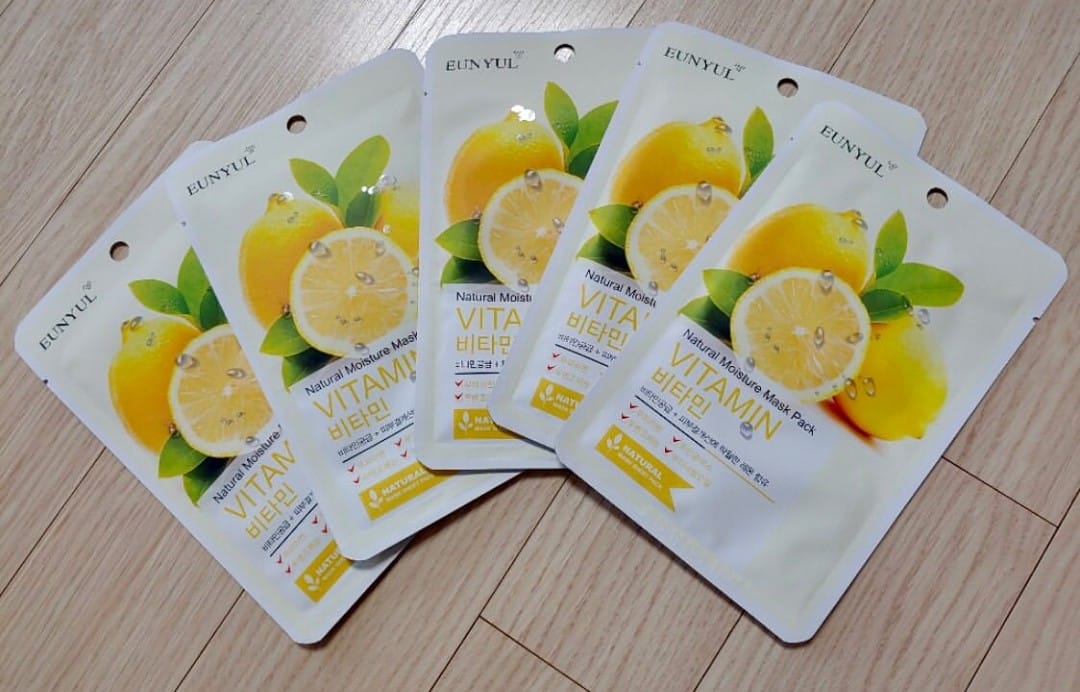 Eunyul Lemon Vitamin Natural Moisture Mask