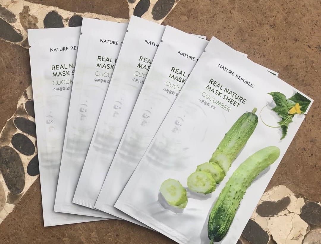 Nature Republic Cucumber Soothing Sheet Mask