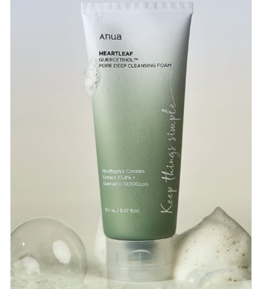 Anua Heartleaf Quercetinol Pore Deep Cleansing Foam/150ml
