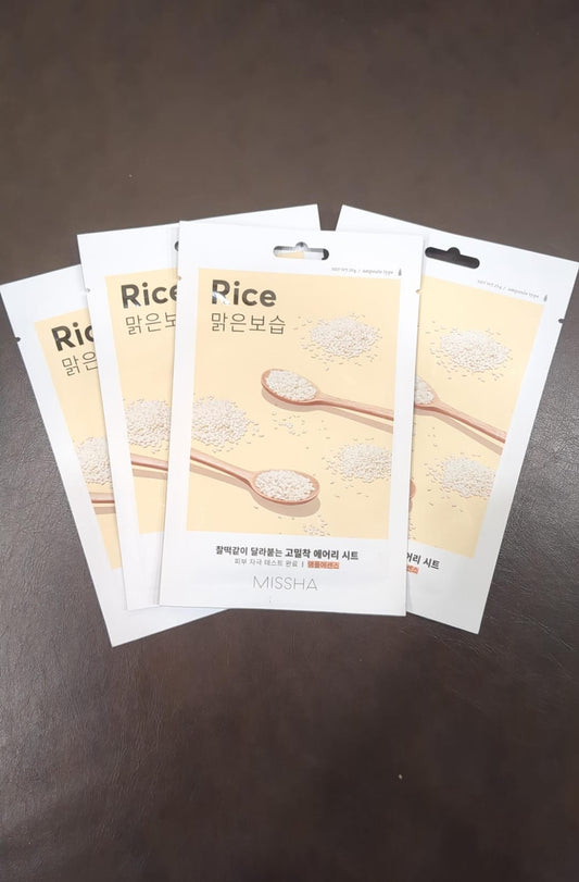 Missha Rice Brightening Sheet Mask
