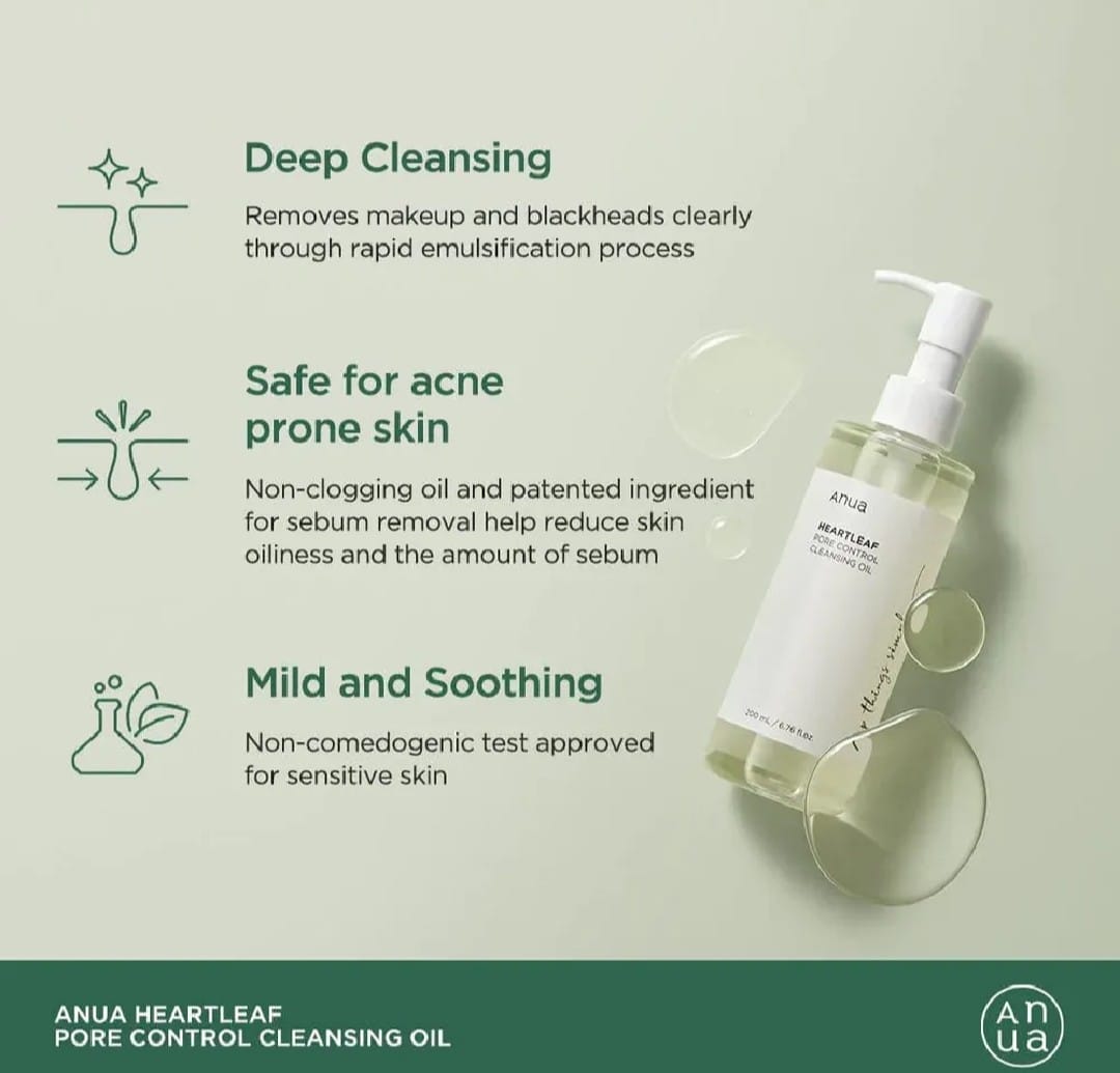 Anua Heartleaf Pore Control Cleansing Oil/200ml