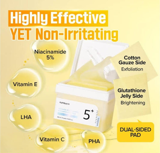 Numbuzin - No.5 Vitamin-Niacinamide Concentrated Pad 70 pads