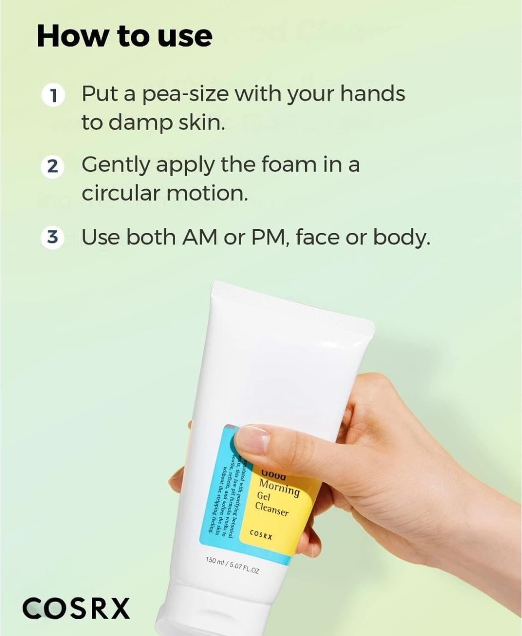 Cosrx - Low pH Good Morning Gel Cleanser/150ml